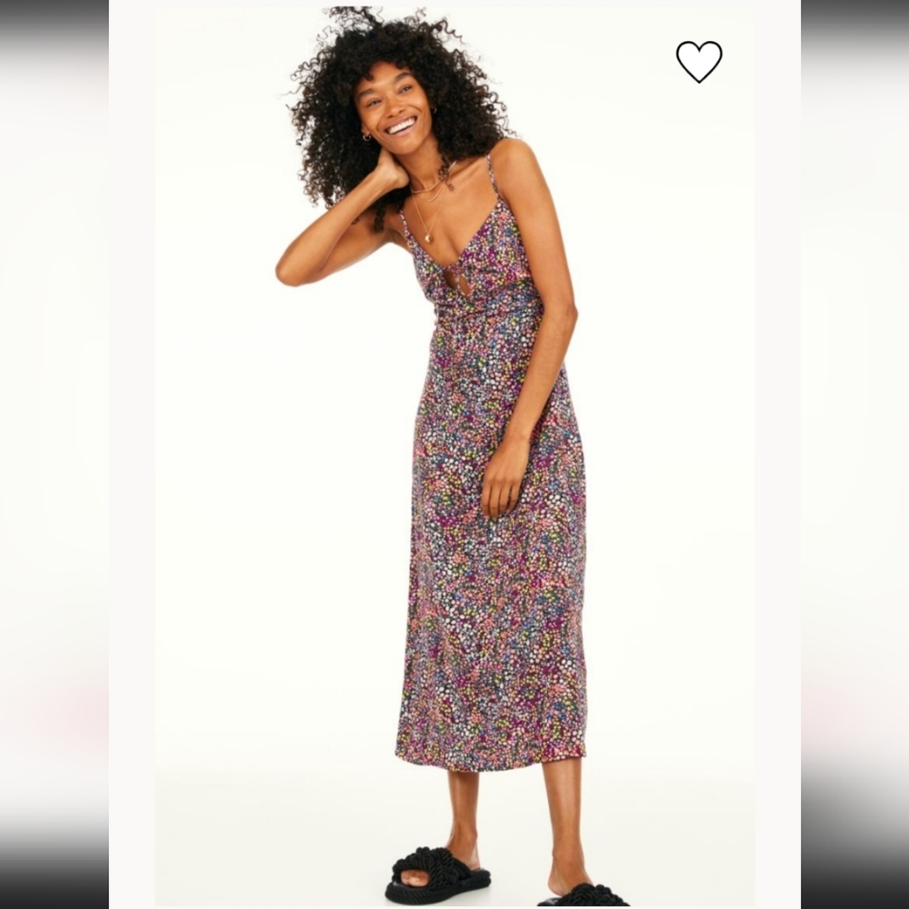 H&m floral midi dress